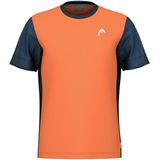 HEAD - Slice - Tennisshirt - Campfire Orange - Regular Fit