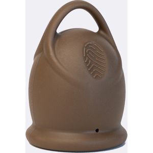 Menstruatiecup - Bruin - Maat L - Herbruikbare menstruatie cup - period - duurzaam