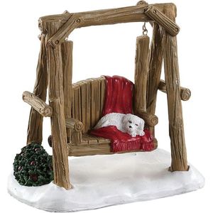 Lemax Rustic Log Swing