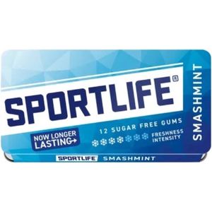 Sportlife Smashmint Sugar-free Chewing Gum