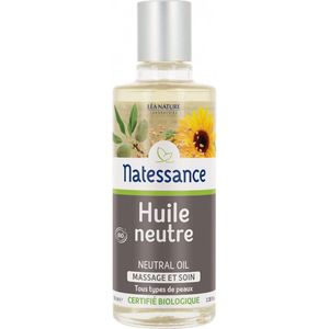 Natessance Huile Neutre Massage et Soin Bio 100 ml