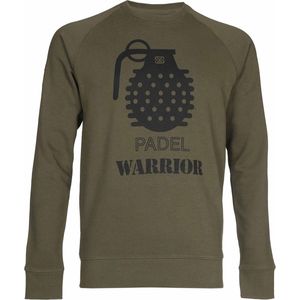 PADELbySY - WARRIOR - UNISEX SWEATER - KHAKI - SIZE M