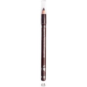 Easy Paris Cosmetics - Oogpotlood - Lippotlood - Eyeliner Pencil - Lipliner Pencil - Extra Waterproof - Bruin - Marron Chocolate - Nummer 003 - 1 Stuks
