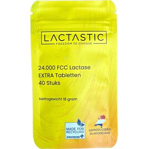 Lactastic Lactase EXTRA Tabletten - 24000 FCC 40 Tabletten
