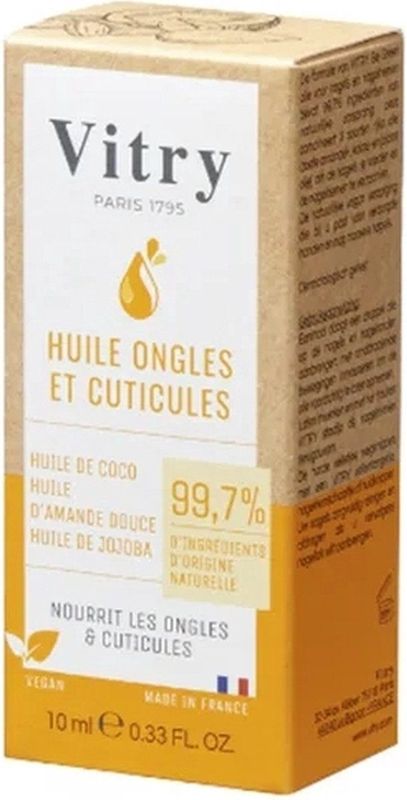 Vitry - Nagel- en Nagelriemolie - Natuurlijke Ingrediënten - 15ml