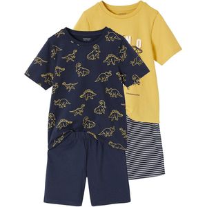 Vertbaudet - Set van 2 Pyjashorts - Dinosaurus - Voor Jongens