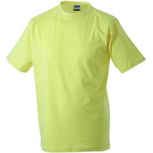 James and Nicholson - Unisex Medium T-Shirt met Ronde Hals (Geel/Geel)