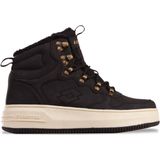 Black/offwhite - Sportschoenen - Rubber - Vetersluiting - Enkelhoog