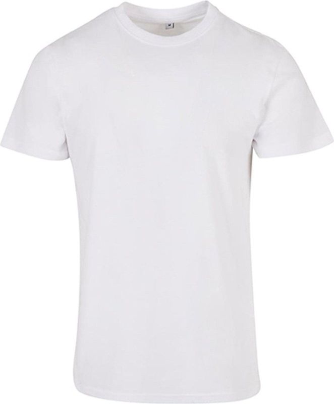 Build your Brand Basic Round Neck T-Shirt BYBB010 - White