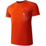 Dare2b - Tech II - T-shirt - Oranje - Korte Mouwen