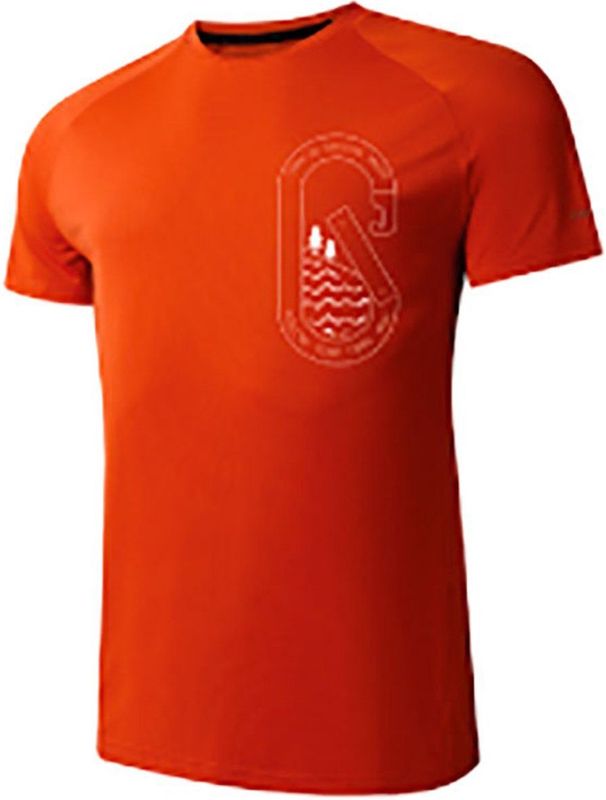 Dare2b - Tech II - T-shirt - Oranje - Korte Mouwen