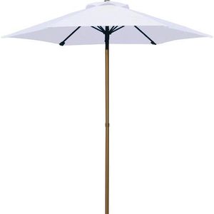 PimXL Parasol - Ø200cm - Wit