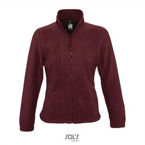 SOL'S Women´s Fleece Jacket North L745 - Burgundy - S