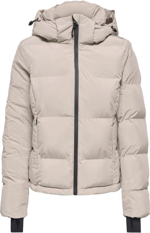 Onpmaria - Jas - Waterafstotend - Met Capuchon - Lange Mouwen - Kort