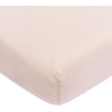 Meyco Baby Uni hoeslaken wieg - soft pink - 40x80/90cm