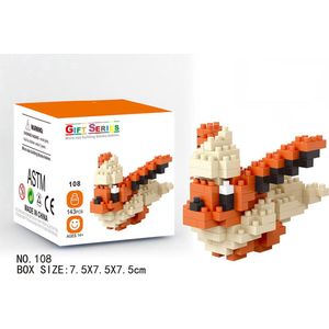DW4Trading Nanoblocks Miniblocks 33 - Bouwset stenen - 108 stuks - Compatibel met grote merken