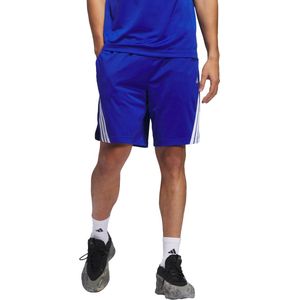 adidas - Performance Legends 3-Stripes - Basketbalshort - Blauw - 13 CM