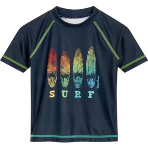 Playshoes - Kinderzwemshirt - Rash Guard - Korte Mouwen - Blauw - Polyester