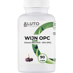 OPC Druivenpitextract - 333 mg - 30% OPC en 95% PCO - 90 capsules - LUTO Supplements