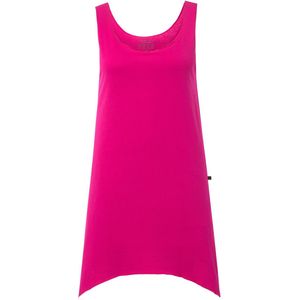 TruYou TruYou - Dames - TRUYOU nachthemd puntzoom ronde hals mouwloos - Fuchsia - Maat 42+