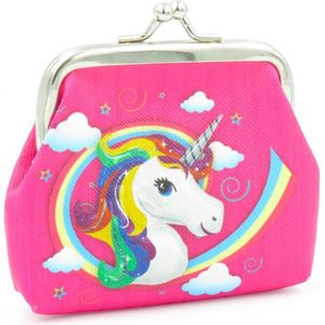 Porte-monnaie licorne pour enfant, motif dessin animé, mignon, petite pochette