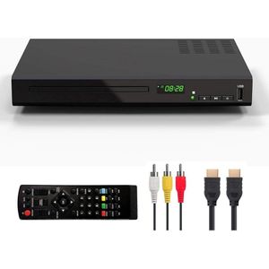DVD Speler met HDMI - Blu Ray Spelers - Externe DVVD Speler - Zwart
