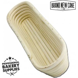 BrandNewCake® Rijsmandje Riet Stokbrood 36x11cm (750 tot 1000 gram deeg) - Banneton voor Deeg Rijzen en Brood Bakken