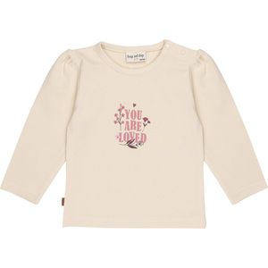 Frogs and Dogs - You Are Loved Baby Shirt | Sandshell - Katoen - Maat 86