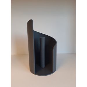 Luxe Grijze Staande Keukenrolhouder - Rafelig - Keukenaccessoires - Keukenpapier - 3D geprint