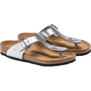 Birkenstock - Gizeh - Slippers - Zilver - Junior