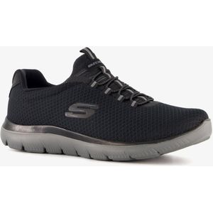 Skechers Summits heren sneakers wide fit zwart - Maat 41 - Extra comfort - Memory Foam