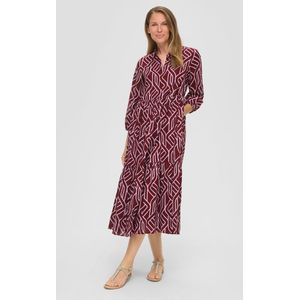 s.Oliver - Jerseyjurk - Katoen - Met Volants - 3/4-Mouwen