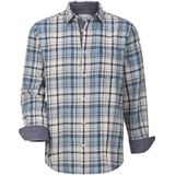 Overhemd - JALOR - Blauw - Geruit