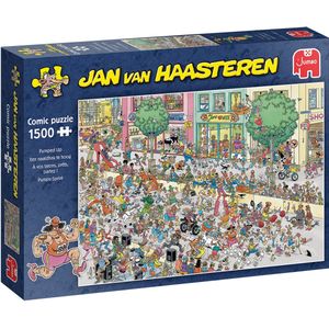 Jan van Haasteren - Een naaldhak te hoog - 1500 stukjes puzzel - Legpuzzel volwassenen