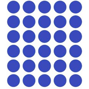 Ronde etiketten ""MULTIPLAZA"" stickers - 2cm - DONKERBLAUW - 150 stuks - labels - markeren - ordenen - archiveren - universeel - knutselen - hobby - kantoor