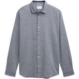 Tom Tailor - Heren hemd - Maat XXL - Mannen - GRIJS - katoen