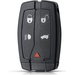 Autosleutelbehuizing - sleutelbehuizing auto - sleutel - Autosleutel / Geschikt voor: Land Rover Freelander 2