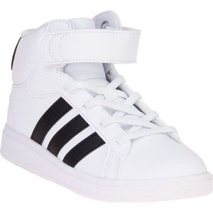 Adidas Grand Court Mid Schoenen Wit EU 33 Jongen