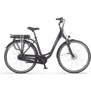 PUCH E-Folk N7 Elektrische Fiets – E-bike – Rijklaar Geleverd - Lage Instap - Framemaat 53 - Uitneembare Accu - 28 Inch - 250W Ananda Motor - 120 km Actieradius - Matt Black