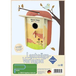Pebaro houten figuurzaag bouwpakket vogelhuisje