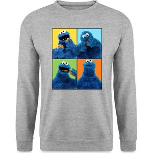 Sesamstraat Cookie Monster Poznań Sweater Heren
