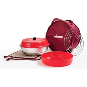 Ovenset met accessoires - campingoven siliconen vorm bakrooster tas - pannenlappen toebehoren bakrooster