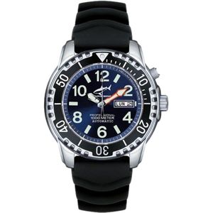 Chris Benz - CB-1000A-B-KBS - Duikhorloge - Unisex - Automatisch