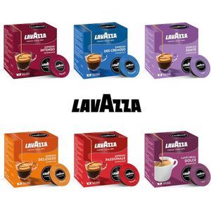 Lavazza A Modo Mio Proefpakket – 6 x 16 Cups
