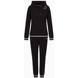 Ea7 Emporio Armani 8ntv56_tjtxz_0210 Trainingspak Zwart XL Vrouw