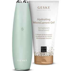 GESKE | SmartAppGuided™ MicroCurrent Face-Lift Pen | 6 in 1 | Tools voor huidverzorging | Anti-aging apparaat | Facelift | Jonge huid zonder rimpels | Gezichtsapparaat incl. GESKE | Hydraterende MicroCurrent Gel | Must voor alle GESKE Micro