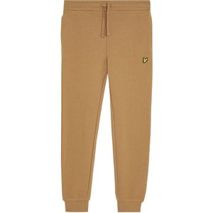 Lyle & Scott - Jongens joggingbroek - Maat 7/8 - Jongens - Bruin -