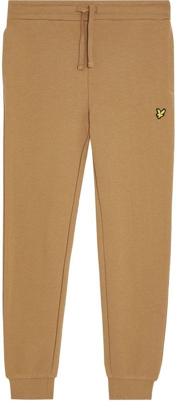 Lyle & Scott - Jongens joggingbroek - Maat 7/8 - Jongens - Bruin -