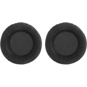Oorkussenset voor gesloten hoofdtelefoons - Velours zwart - Geschikt voor meerdere modellen