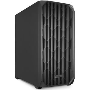 Sharkoon - AK3 - PC-behuizing - Zwart - ATX - mATX - Mini-ITX